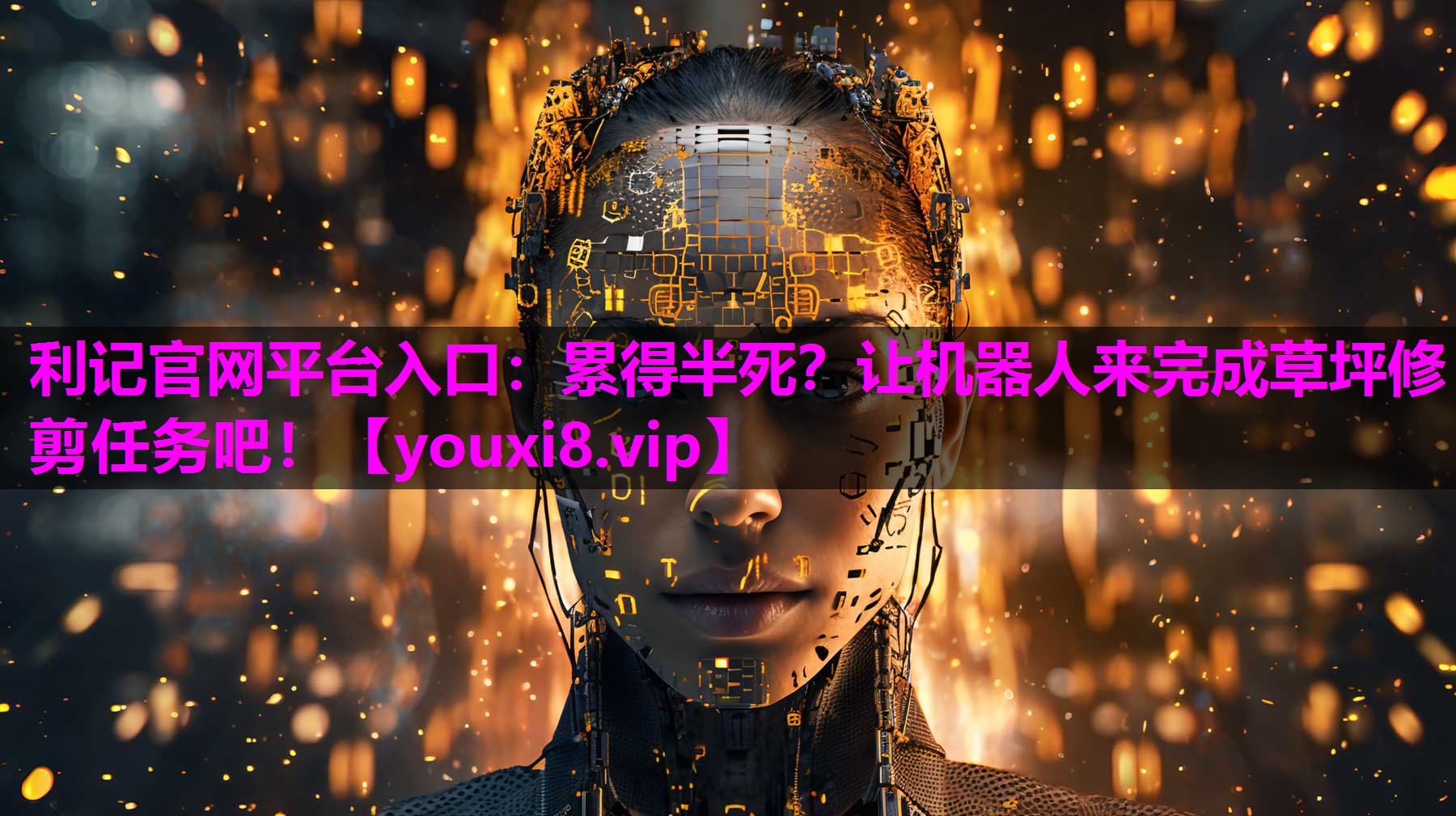 利记官网平台入口：累得半死？让机器人来完成草坪修剪任务吧！